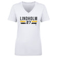 Hampus Lindholm Women's V-Neck T-Shirt | 500 LEVEL
