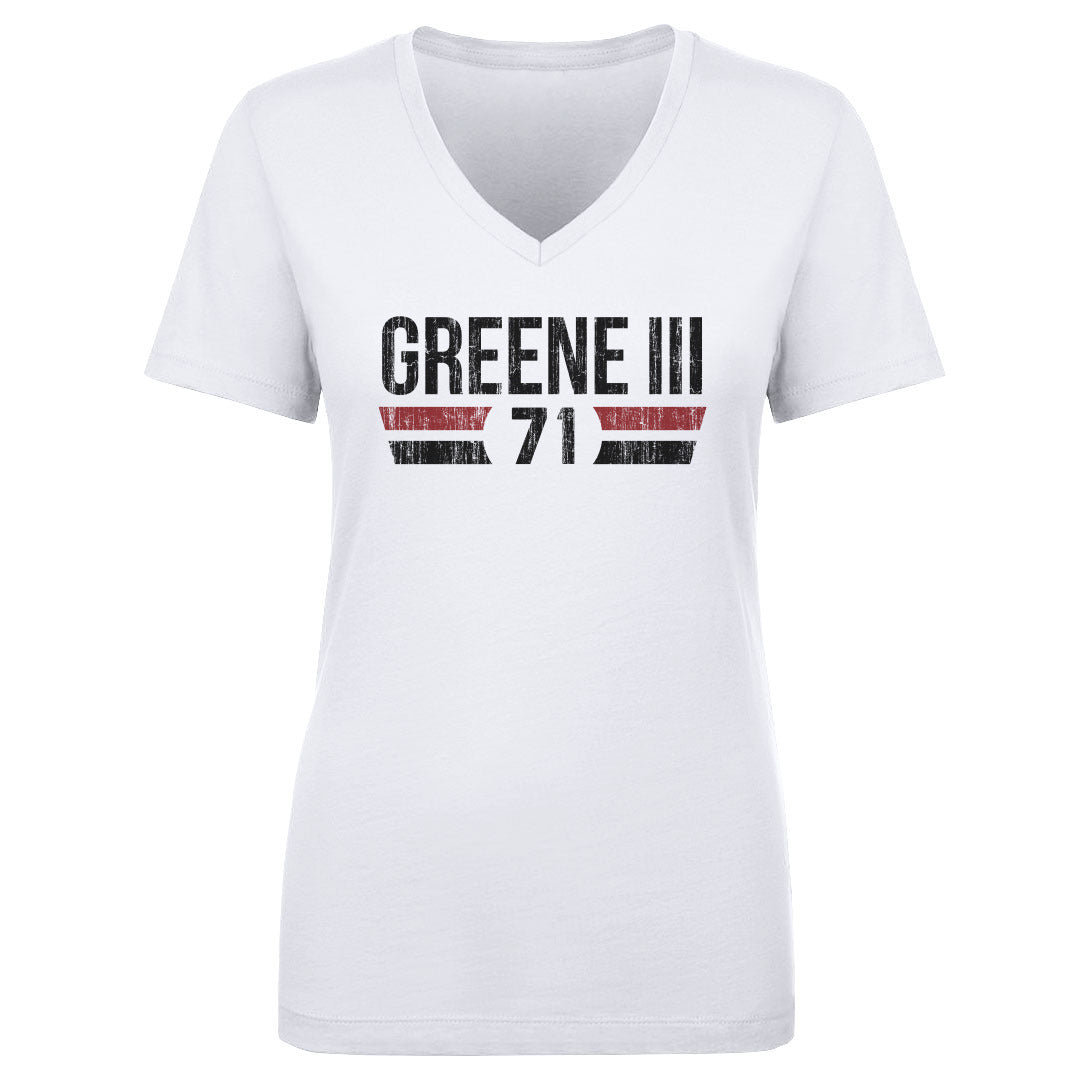 Earnest Greene III Women's V-Neck T-Shirt | 500 LEVEL