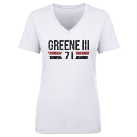Earnest Greene III Women's V-Neck T-Shirt | 500 LEVEL
