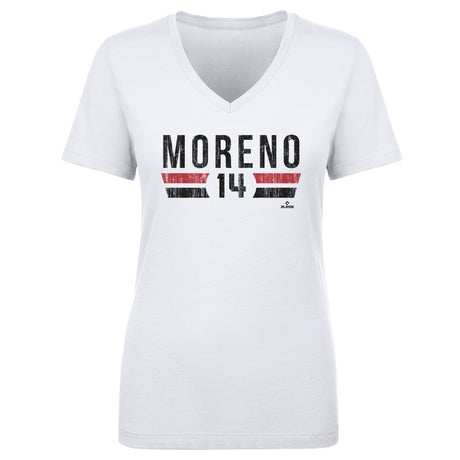 Gabriel Moreno Women's V-Neck T-Shirt | 500 LEVEL