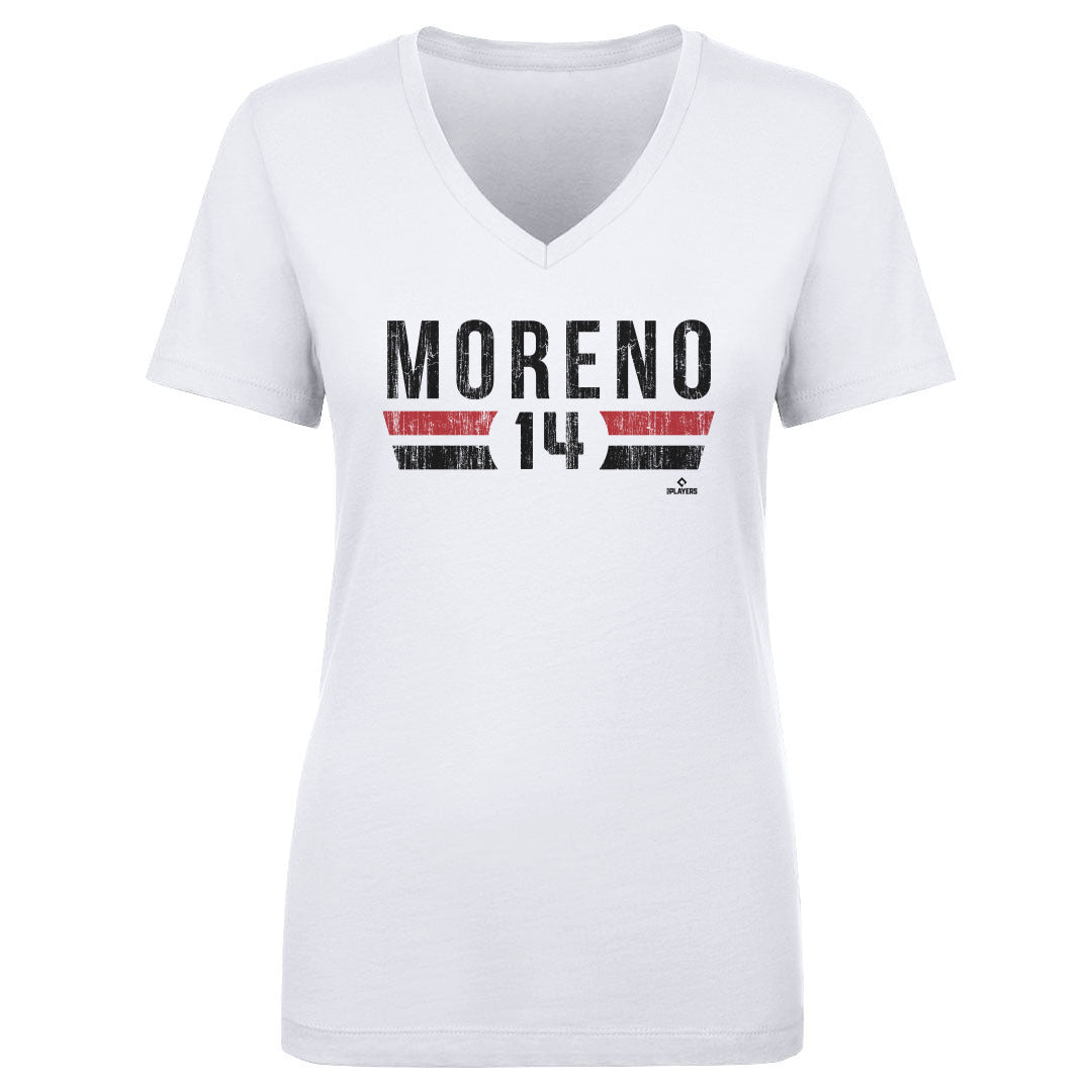 Gabriel Moreno Women&#39;s V-Neck T-Shirt | 500 LEVEL