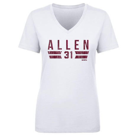 Jarrett Allen Women's V-Neck T-Shirt | 500 LEVEL