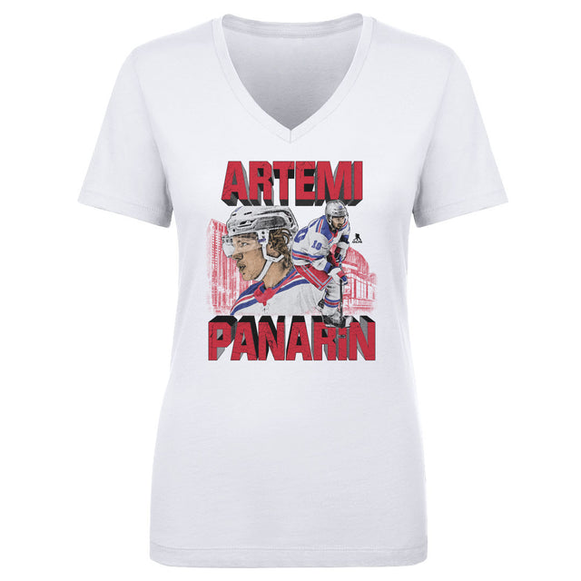 Artemi Panarin Women's V-Neck T-Shirt | 500 LEVEL