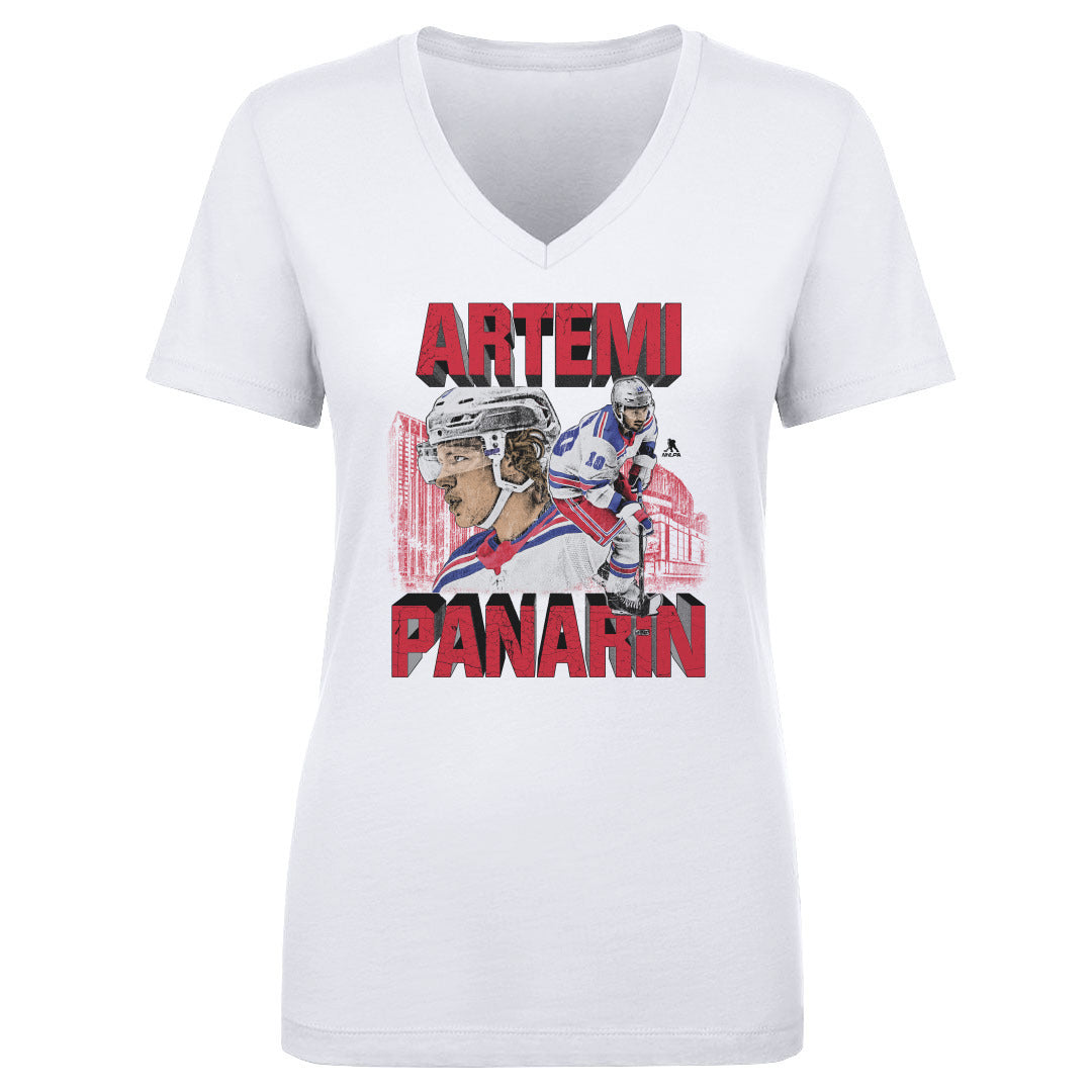 Artemi Panarin Women&#39;s V-Neck T-Shirt | 500 LEVEL