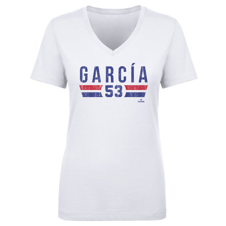 Adolis Garcia Women's V-Neck T-Shirt | 500 LEVEL