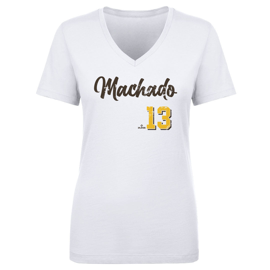 Manny Machado Women's V-Neck T-Shirt | 500 LEVEL