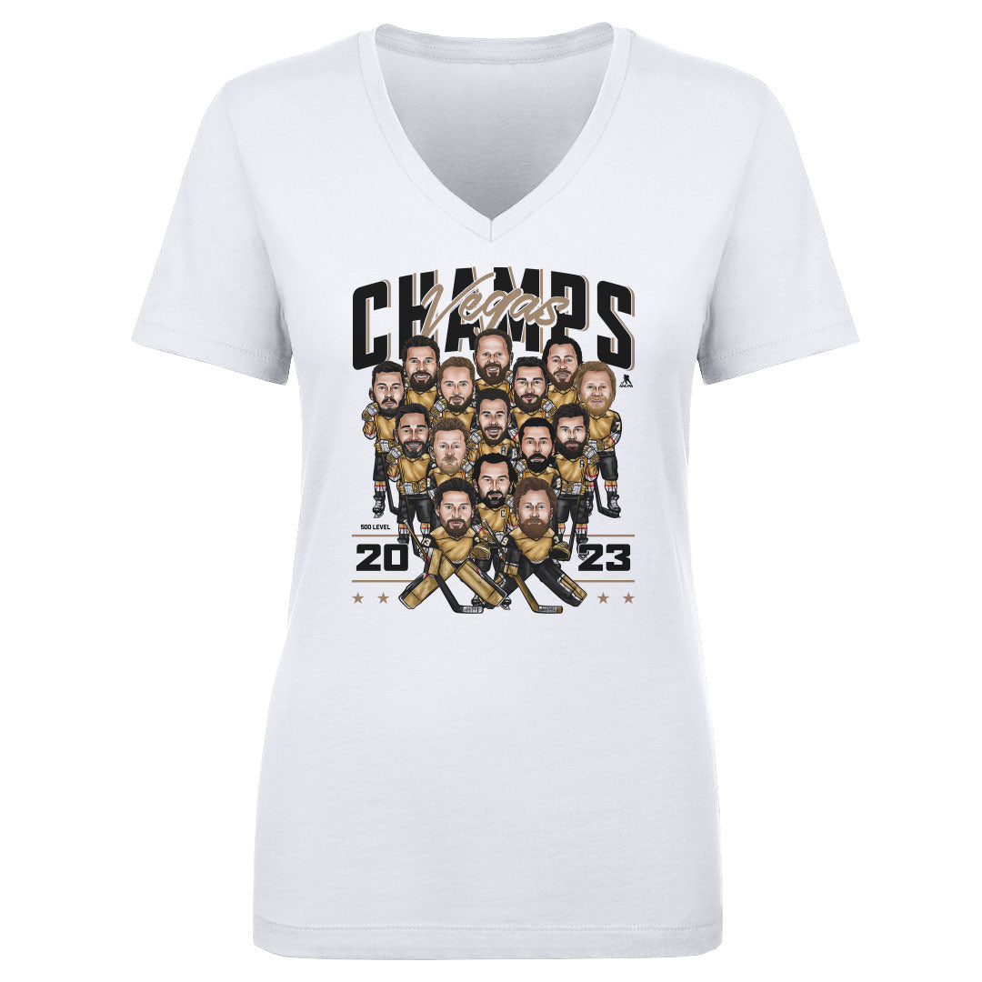 Vegas Women's V-Neck T-Shirt | 500 LEVEL