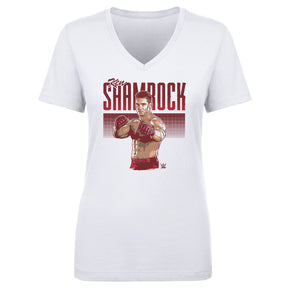 Ken Shamrock Women's V-Neck T-Shirt | 500 LEVEL