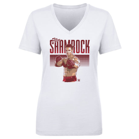 Ken Shamrock Women's V-Neck T-Shirt | 500 LEVEL