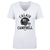 Calais Campbell Women's V-Neck T-Shirt | 500 LEVEL