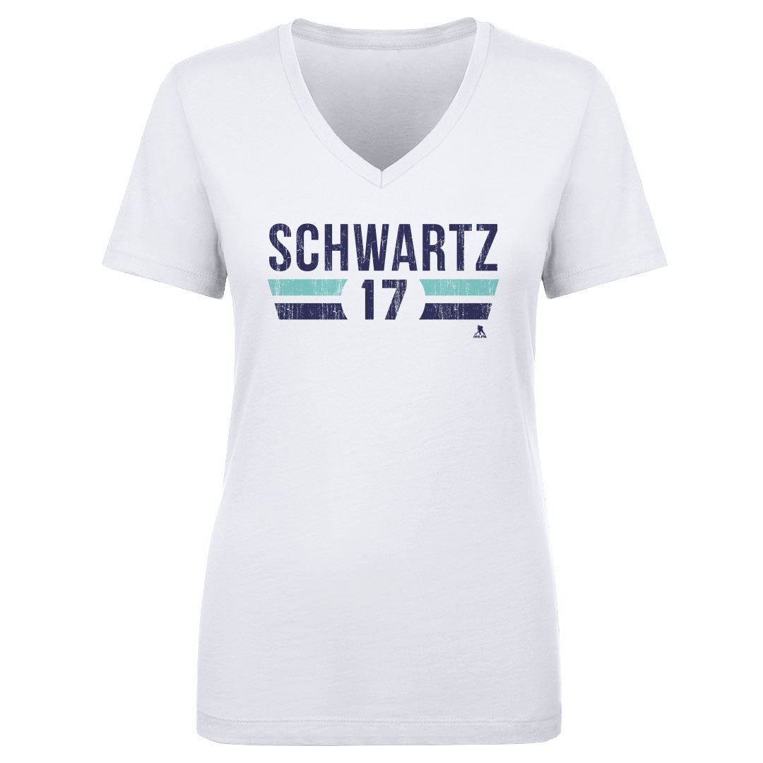 Jaden Schwartz Women&#39;s V-Neck T-Shirt | 500 LEVEL