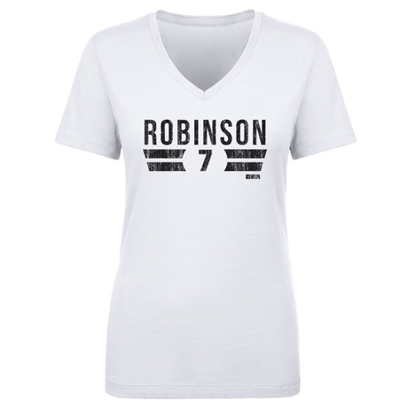 Bijan Robinson Women's V-Neck T-Shirt | 500 LEVEL