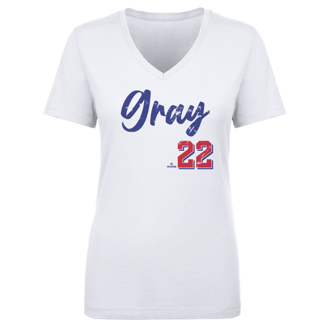 Jon Gray Women's V-Neck T-Shirt | 500 LEVEL