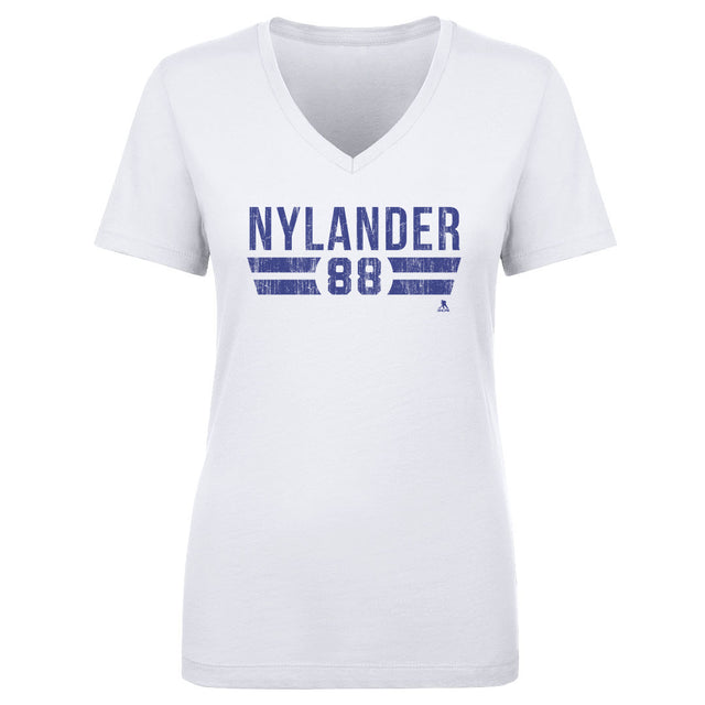 William Nylander Women's V-Neck T-Shirt | 500 LEVEL