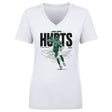 Jalen Hurts Women's V-Neck T-Shirt | 500 LEVEL