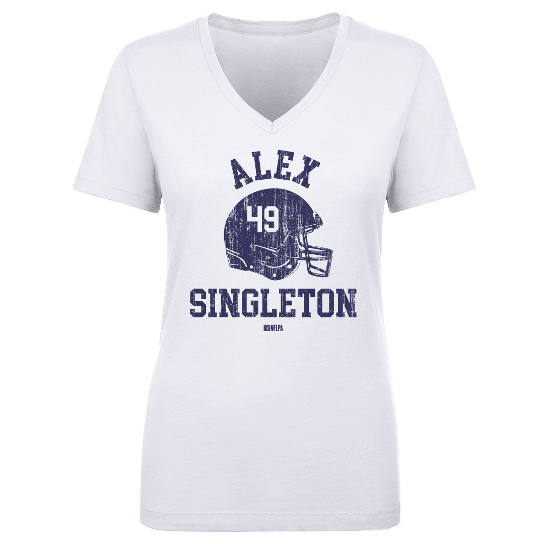 Alex Singleton Women's V-Neck T-Shirt | 500 LEVEL