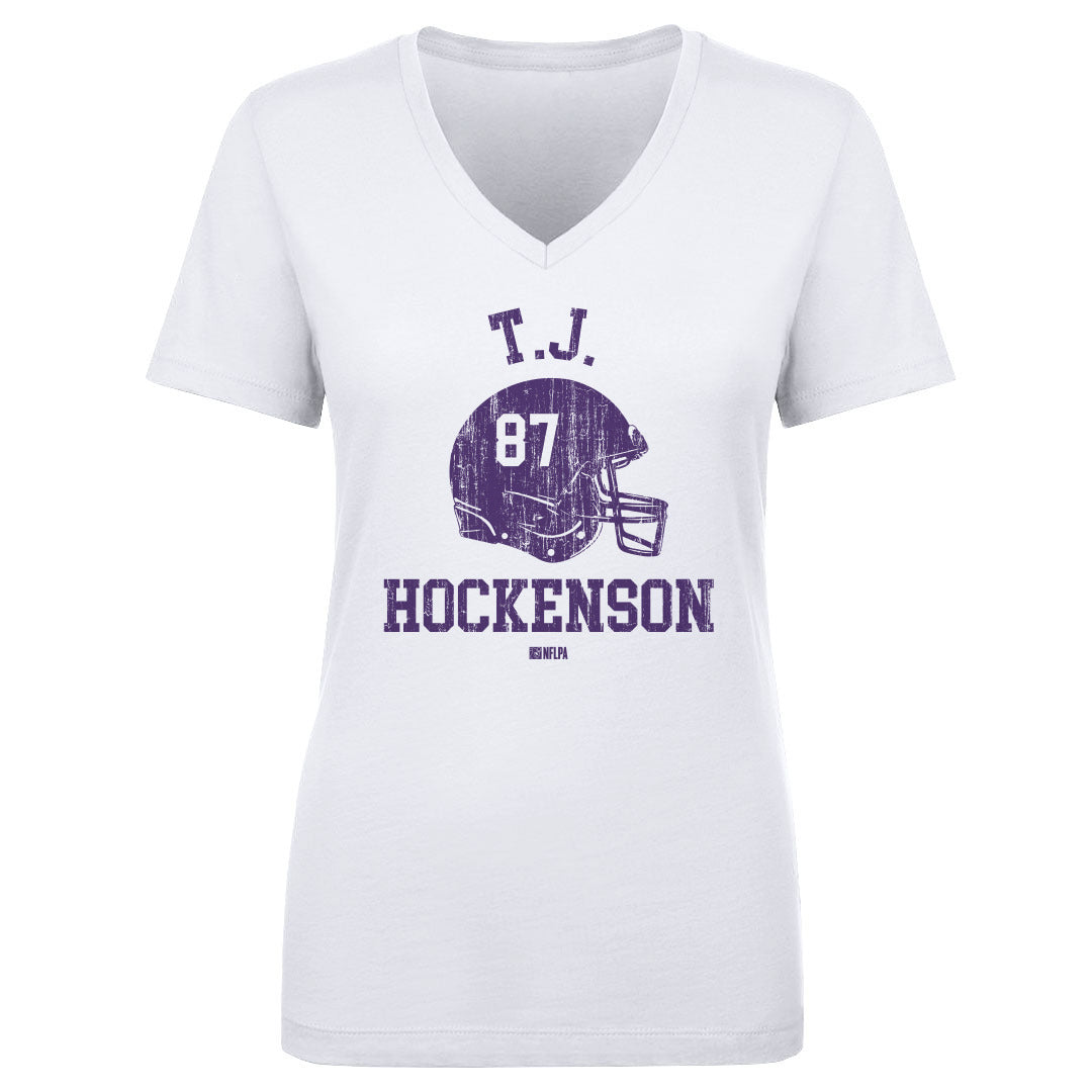 T.J. Hockenson Women's V-Neck T-Shirt | 500 LEVEL