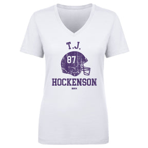 T.J. Hockenson Women's V-Neck T-Shirt | 500 LEVEL