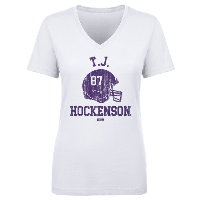 T.J. Hockenson Women's V-Neck T-Shirt | 500 LEVEL