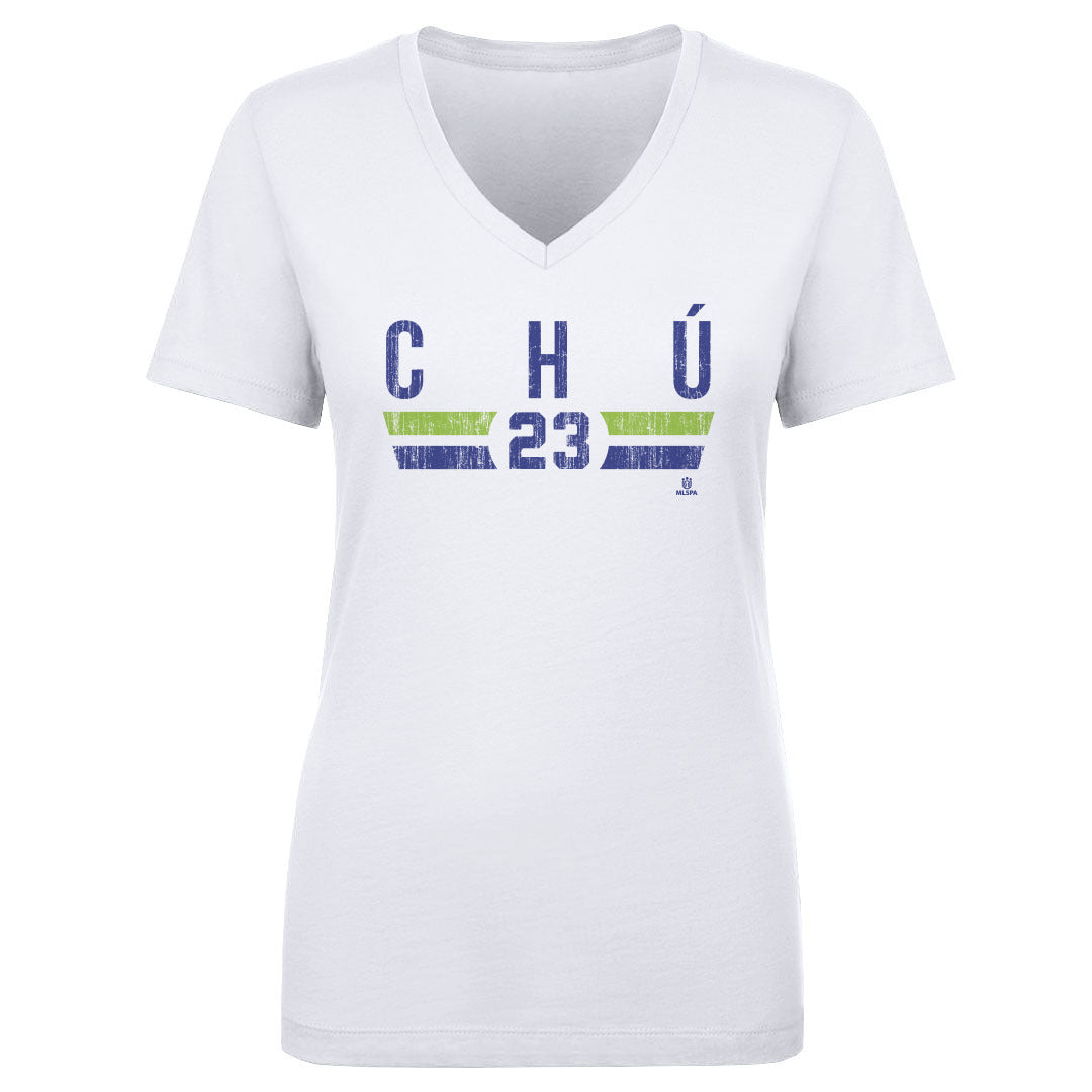 Leo Chu Women's V-Neck T-Shirt | 500 LEVEL