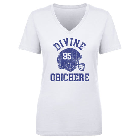 Divine Obichere Women's V-Neck T-Shirt | 500 LEVEL