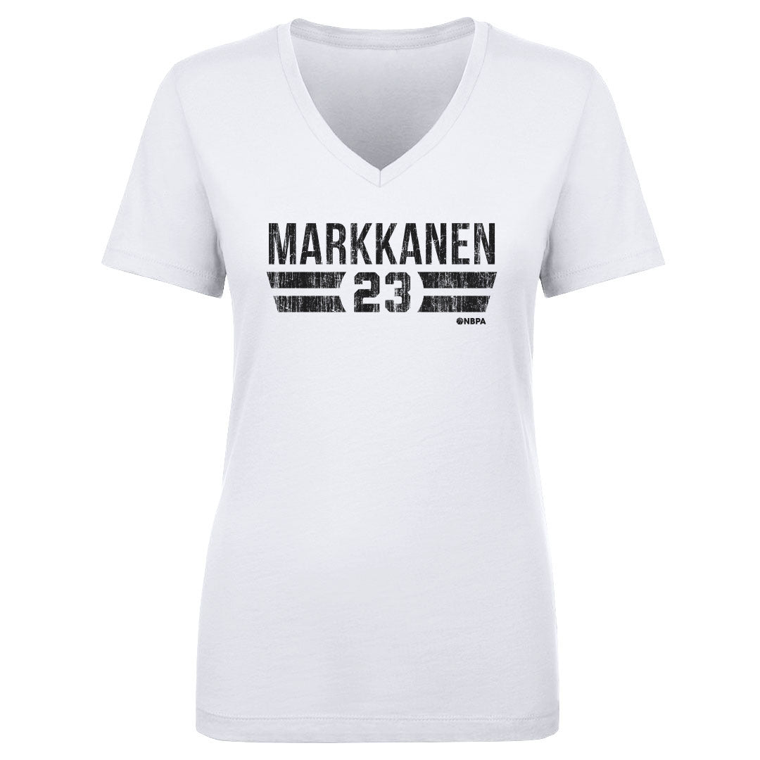 Lauri Markkanen Women's V-Neck T-Shirt | 500 LEVEL