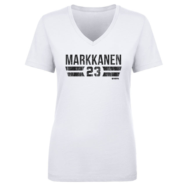 Lauri Markkanen Women's V-Neck T-Shirt | 500 LEVEL