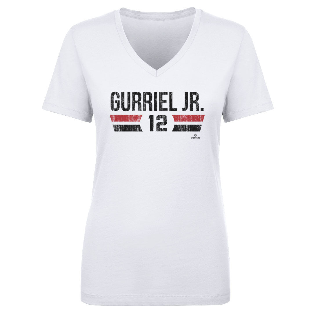 Lourdes Gurriel Jr. Women's V-Neck T-Shirt | 500 LEVEL