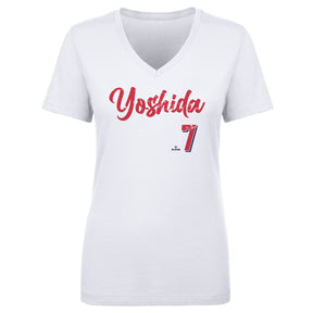 Masataka Yoshida Women's V-Neck T-Shirt | 500 LEVEL