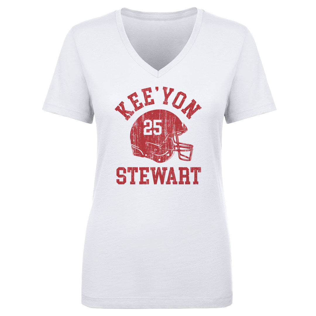 Kee'yon Stewart Women's V-Neck T-Shirt | 500 LEVEL