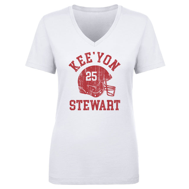 Kee'yon Stewart Women's V-Neck T-Shirt | 500 LEVEL