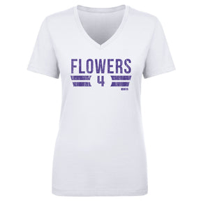 Zay Flowers Women's V-Neck T-Shirt | 500 LEVEL