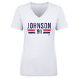 Kent Johnson Women's V-Neck T-Shirt | 500 LEVEL