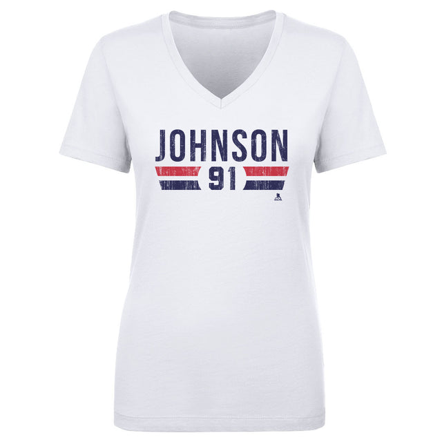 Kent Johnson Women's V-Neck T-Shirt | 500 LEVEL