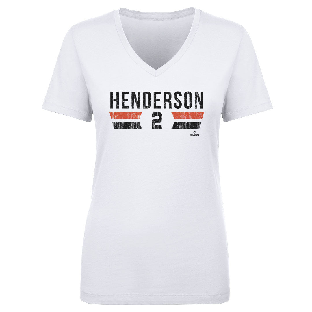 Gunnar Henderson Women's V-Neck T-Shirt | 500 LEVEL