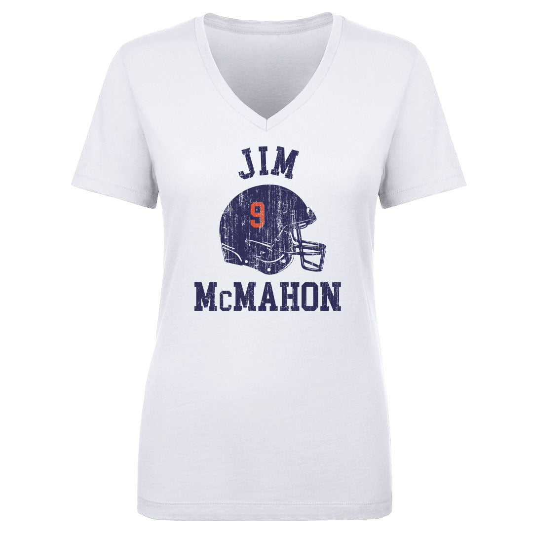 Jim McMahon Women's V-Neck T-Shirt | 500 LEVEL