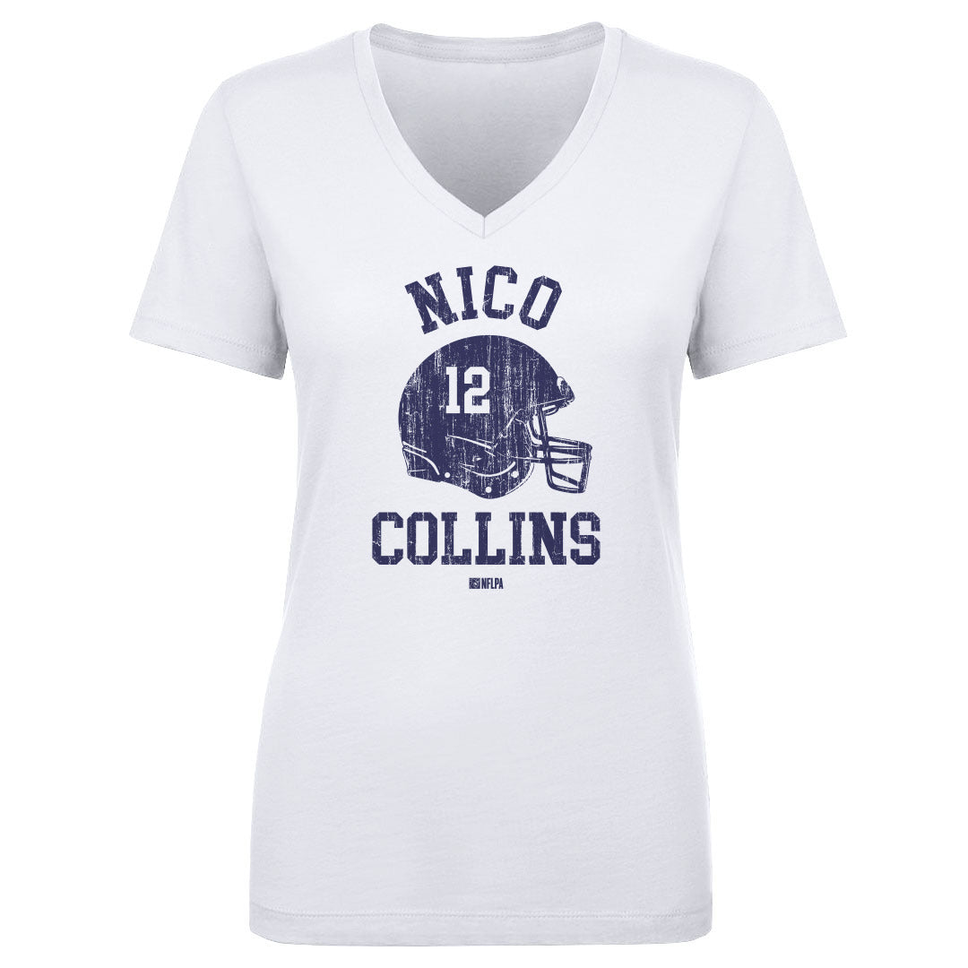 Nico Collins Women's V-Neck T-Shirt | 500 LEVEL