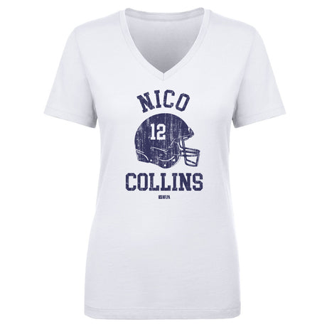 Nico Collins Women's V-Neck T-Shirt | 500 LEVEL