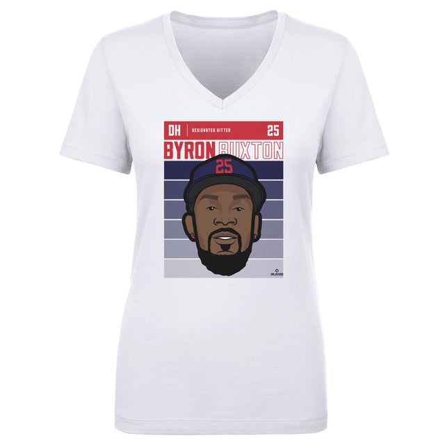 Byron Buxton Women's V-Neck T-Shirt | 500 LEVEL