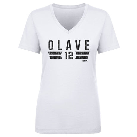 Chris Olave Women's V-Neck T-Shirt | 500 LEVEL