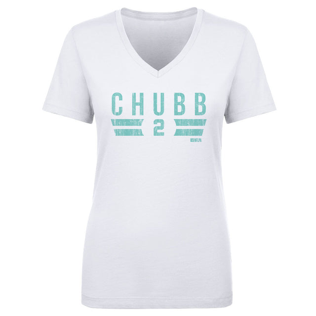 Bradley Chubb Women's V-Neck T-Shirt | 500 LEVEL