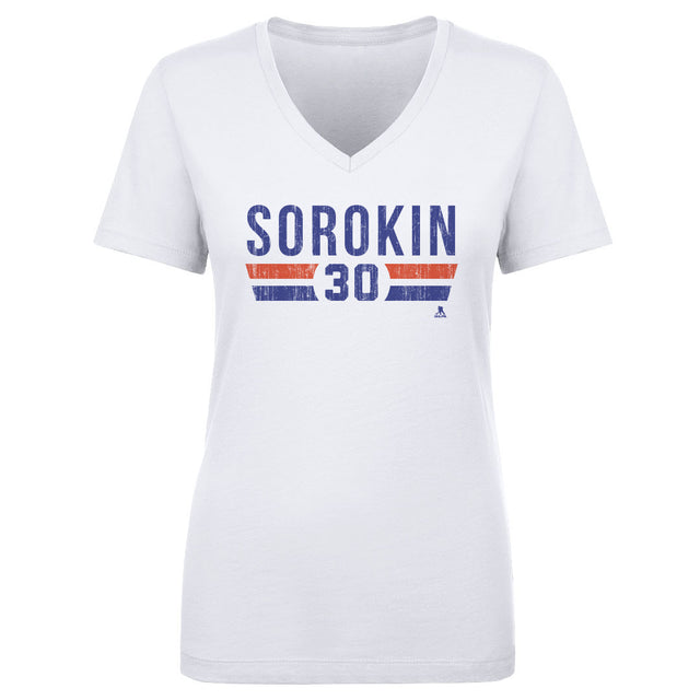 Ilya Sorokin Women's V-Neck T-Shirt | 500 LEVEL