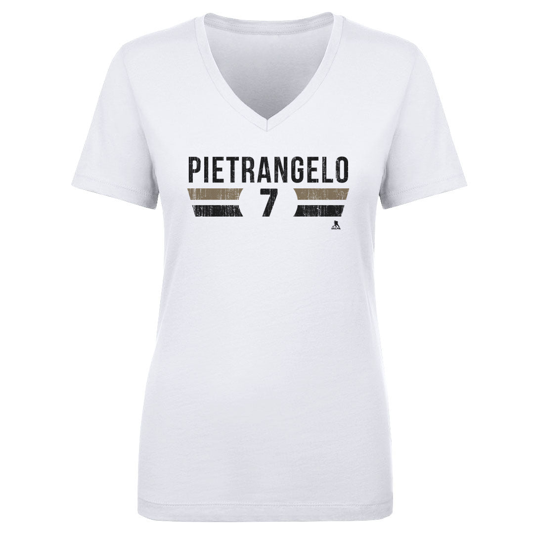 Alex Pietrangelo Women's V-Neck T-Shirt | 500 LEVEL