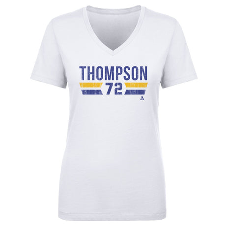 Tage Thompson Women's V-Neck T-Shirt | 500 LEVEL