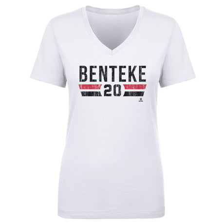 Christian Benteke Women's V-Neck T-Shirt | 500 LEVEL