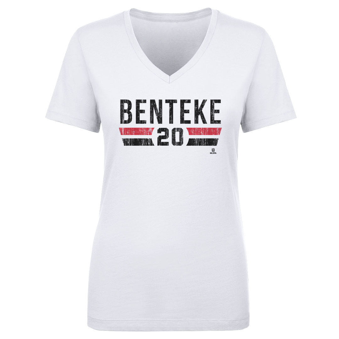 Christian Benteke Women&#39;s V-Neck T-Shirt | 500 LEVEL