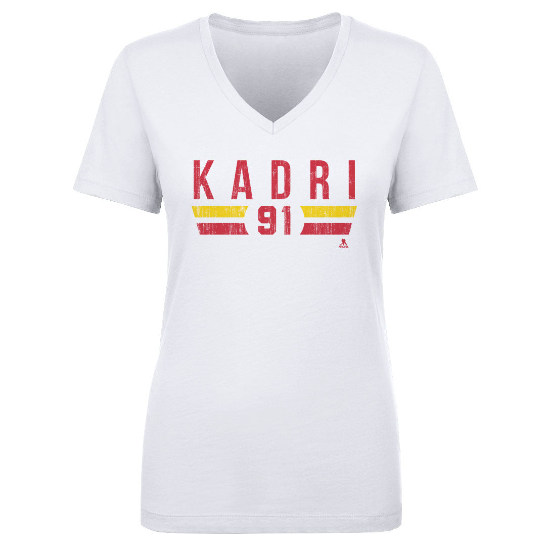 Nazem Kadri Women's V-Neck T-Shirt | 500 LEVEL