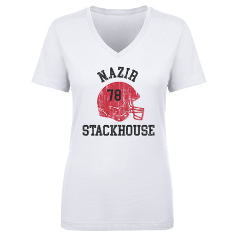 Nazir Stackhouse Women's V-Neck T-Shirt | 500 LEVEL
