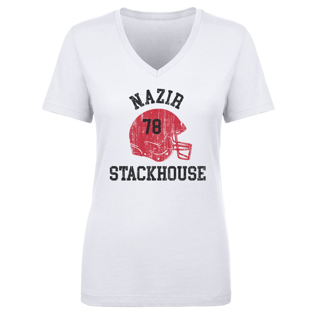 Nazir Stackhouse Women's V-Neck T-Shirt | 500 LEVEL