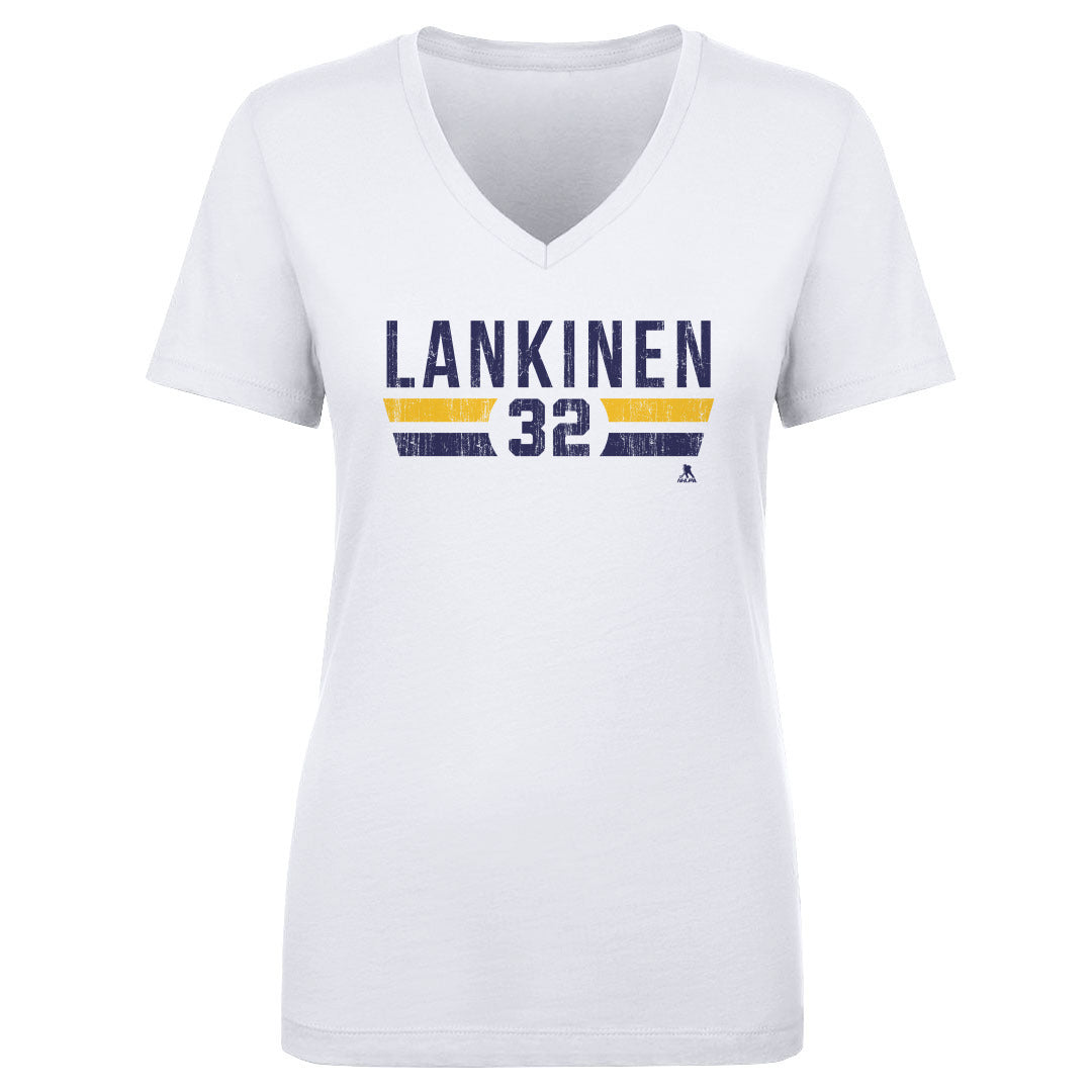 Kevin Lankinen Women&#39;s V-Neck T-Shirt | 500 LEVEL